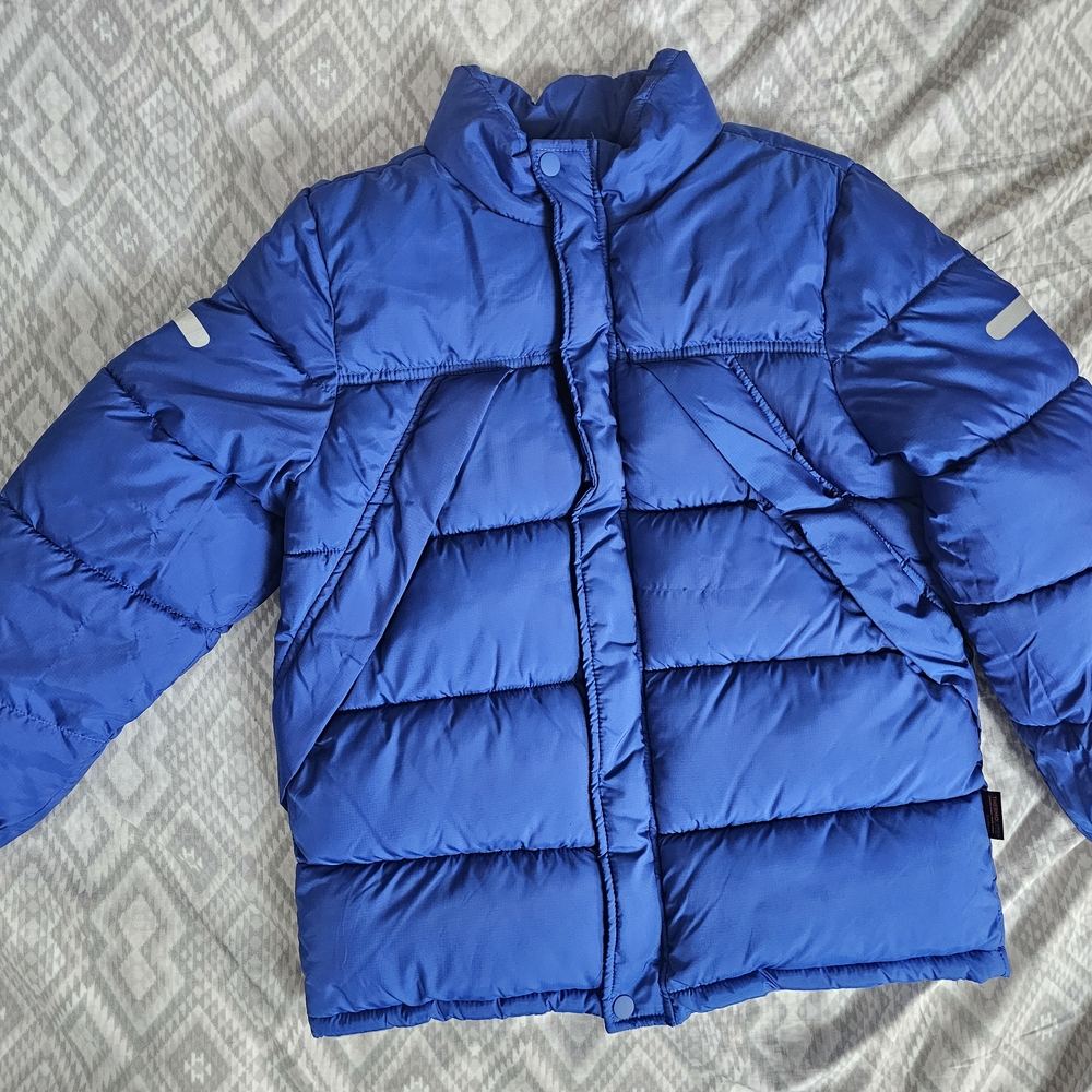 Kids Blue Puffer Jacket